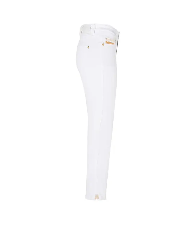 Piper short  colour denim Superstretch OpticalWhite