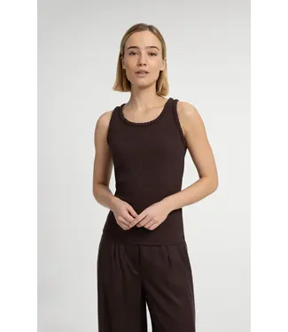 YAYA 01-729061-606/99074  Singlet with braided trim