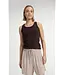 YAYA 01-321037-606/990751  Striped shorts with elastic waistband