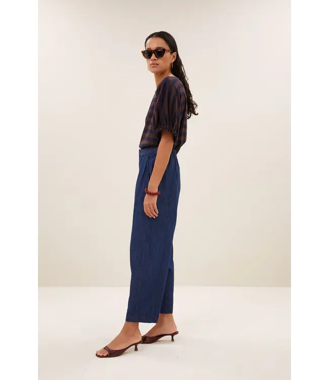 26411011/CoffeeBean  merle big stripe top