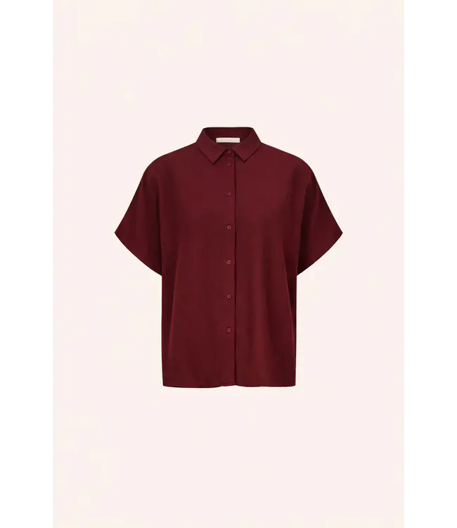 26412045/Wine  barley viscose blouse