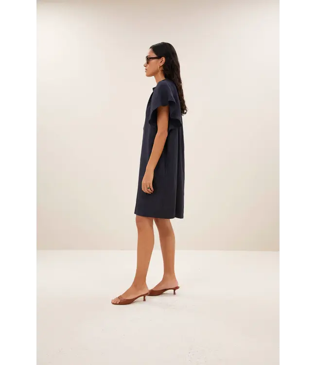 26417010/Midnight  vina linen dress