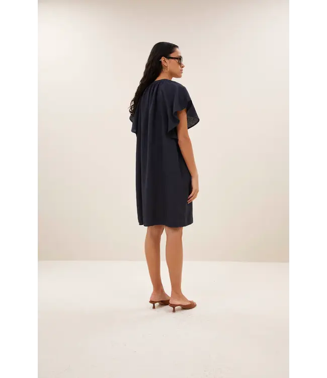 26417010/Midnight  vina linen dress