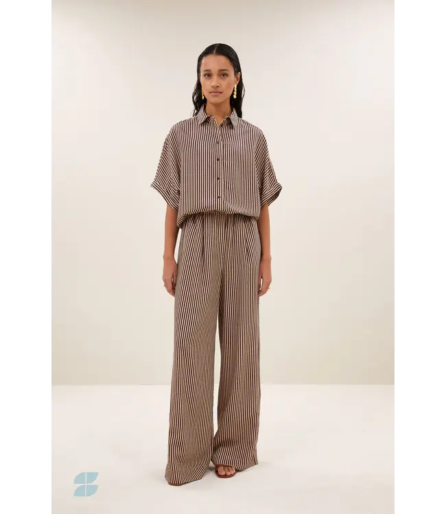26418015/BurgundyStripe  celin stripe pants