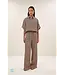 by-bar 26418015/BurgundyStripe  celin stripe pants