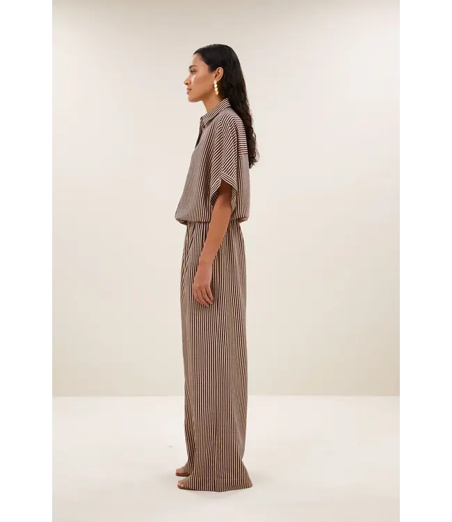 26418015/BurgundyStripe  celin stripe pants