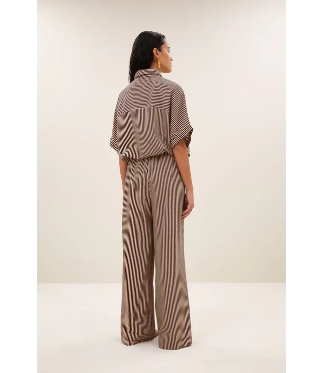 26418015/BurgundyStripe  celin stripe pants