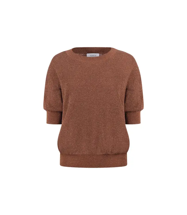 NKF01068/Espresso  Kinty Top Lurex