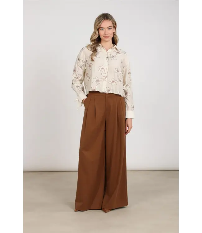 NKF09076/Espresso  Bodine Pants