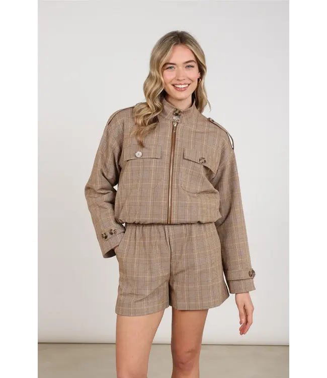 NKF13111/Toffee  Hope Jacket Check
