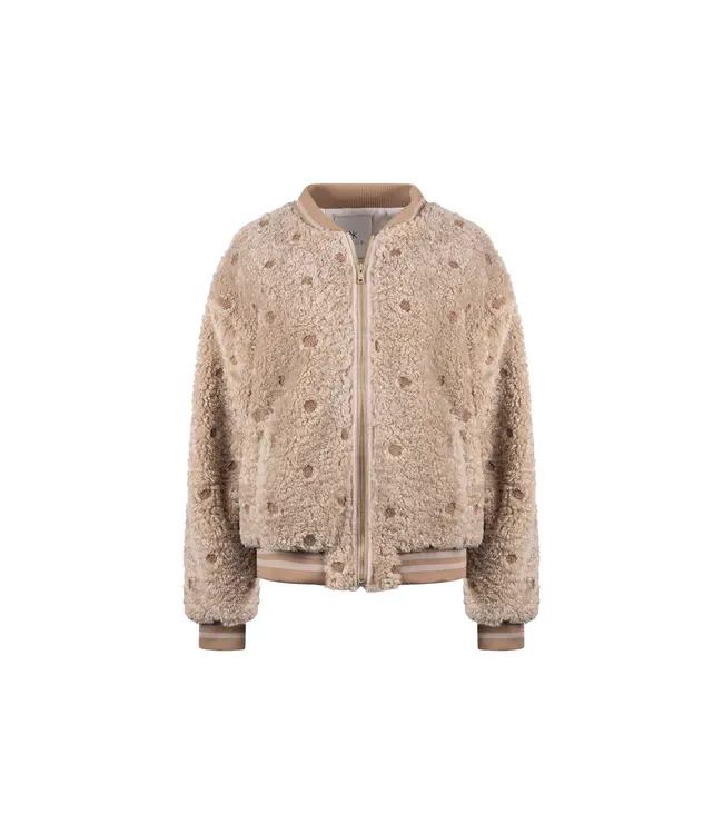 NKF13114/Sand  Henny Jacket Dots
