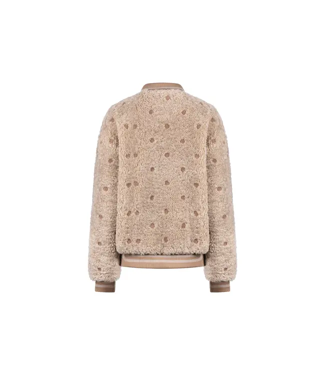 NKF13114/Sand  Henny Jacket Dots