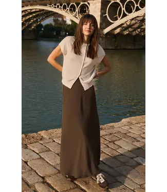 YAYA 01-401096-607/90814  Woven A-line maxi skirt