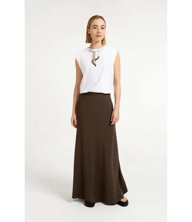 01-401096-607/90814  Woven A-line maxi skirt