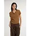 YAYA 01-010163-607/810252  Sleeveless knit cardigan with button front