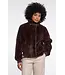 Rino & Pelle Ambra.7002611/CoffeeRoast  Short faux fur jacket