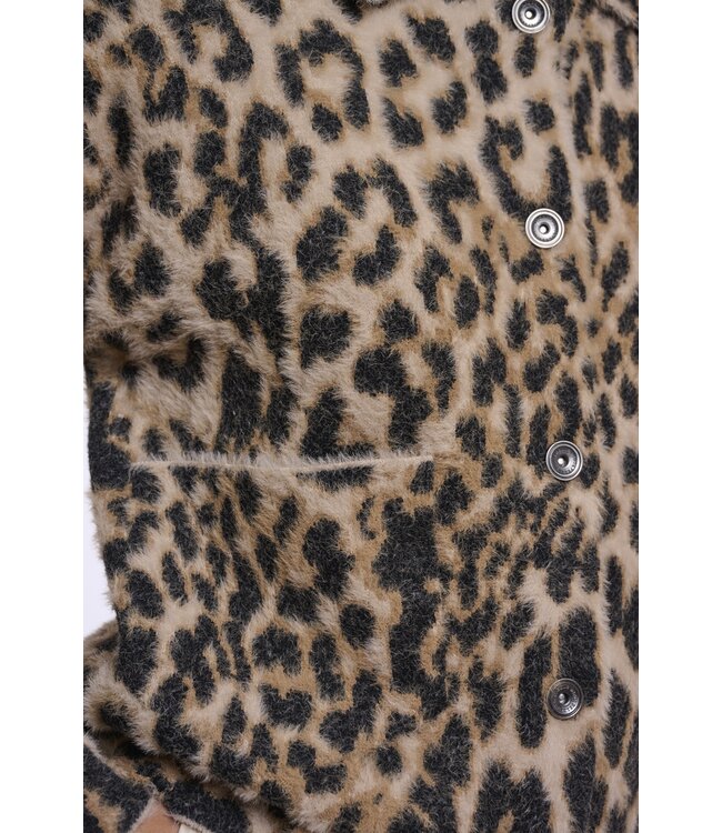 Bubbly.5012611/LightLeopard  Boxy jacket