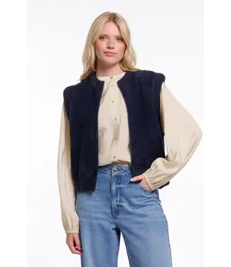 Rino & Pelle Elona.5002611/DarkNavy  Short waistcoat