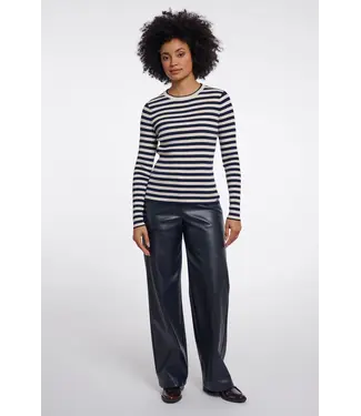 Rino & Pelle Mani.5002611/NavyBirchStripe  Slim fit pullover
