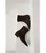 Babouche BLAKE-2 Enkellaars Donker Bruin Leopard
