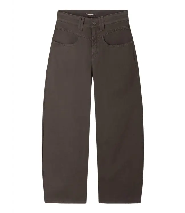 7667-0137/04-777 Barrel jeans Odele EsperessoEarth