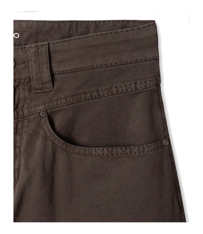 7667-0137/04-777 Barrel jeans Odele EsperessoEarth