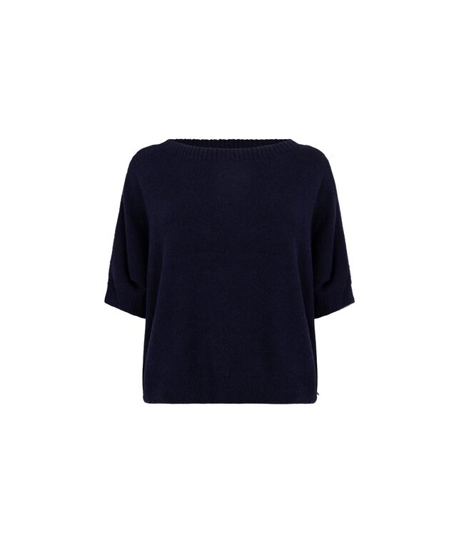 DACOTA-W26/000780-darkblue  DACOTA TRUI sk 163 round short batwing sleeve