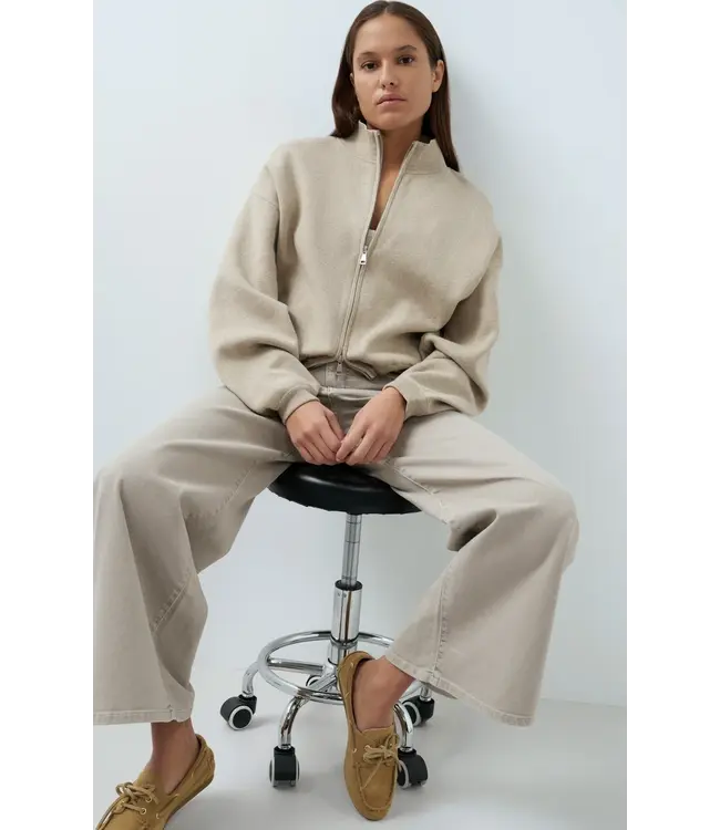 01-311153-608/99027  Denim jeans with wide legs and distinctive waistband - L32