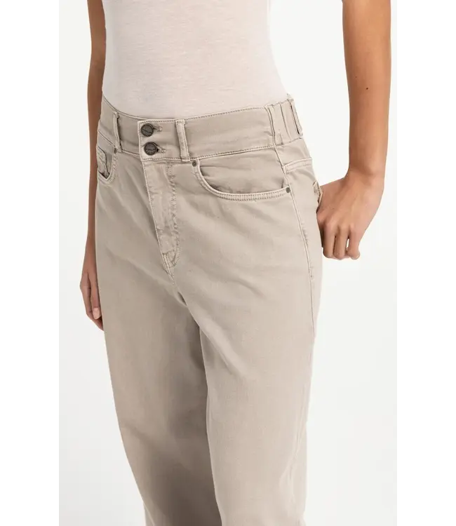 01-311153-608/99027  Denim jeans with wide legs and distinctive waistband - L32