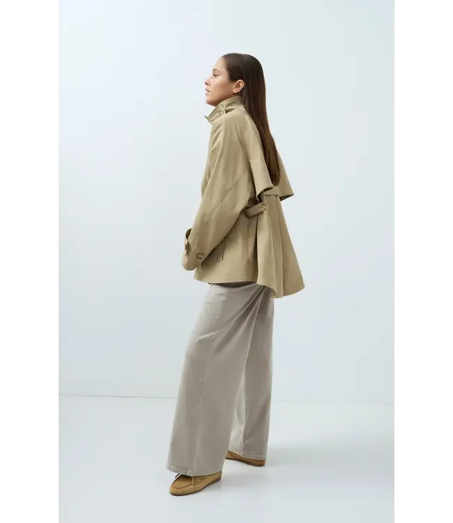 01-311153-608/99027  Denim jeans with wide legs and distinctive waistband - L32