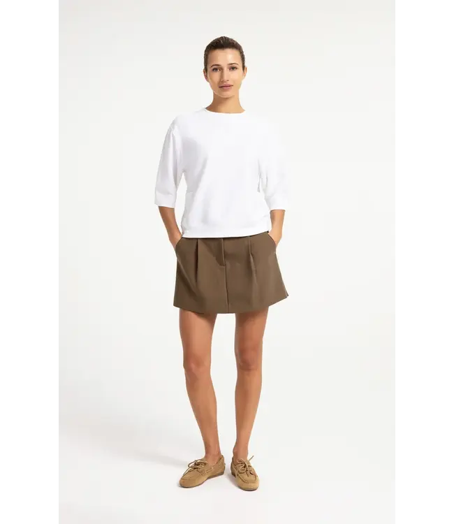 01-709407-608/00000  Jersey rib top with short sleeves