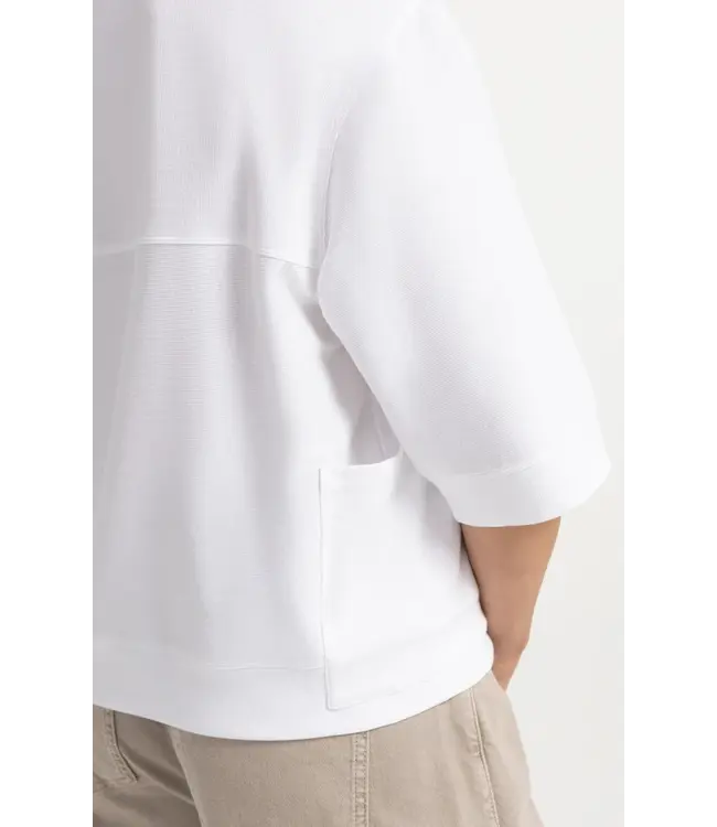01-709407-608/00000  Jersey rib top with short sleeves