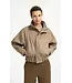 YAYA 02-001080-608/81018  Oversized jacket with stand collar
