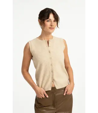 YAYA 01-010170-608/990832  Knitted spencer with button closure