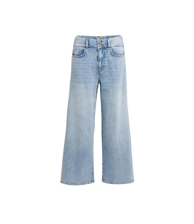 01-311153-608/99036  Denim jeans with wide legs and distinctive waistband - L32