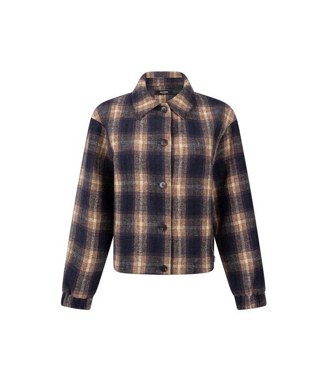 JACKIE-W26/000183-MultiCamel  JACKIE JASJE mc 227 check button closure