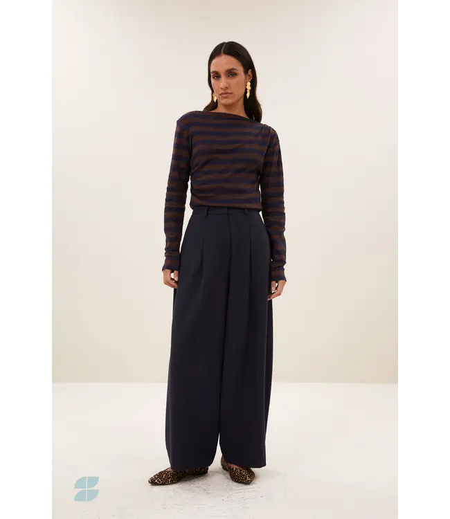 26411118/CoffeeBean  leya big stripe top