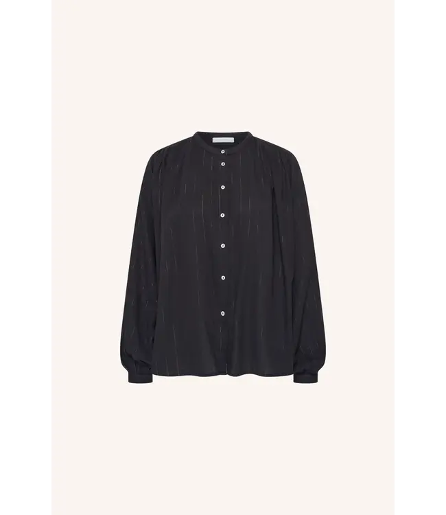 26412018/MidnightLurexStripe  nyka lurex blouse