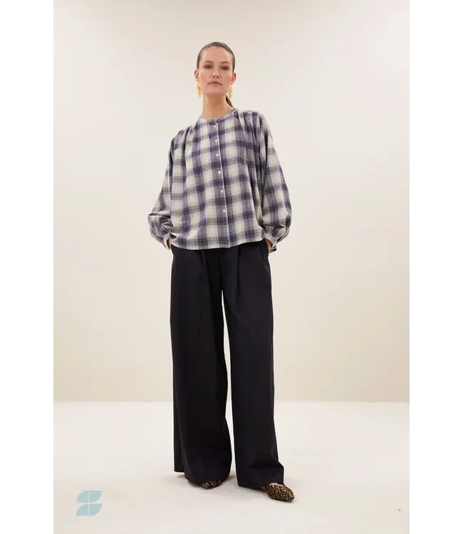 26412021/TokyoCheck  nyka tokyo check blouse
