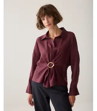Summum Woman 2s3524-12492/000335-Darkburgundy  Blouse Lyocell blend