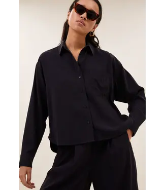 by-bar 26412057/WineStripe  lise wide stripe blouse