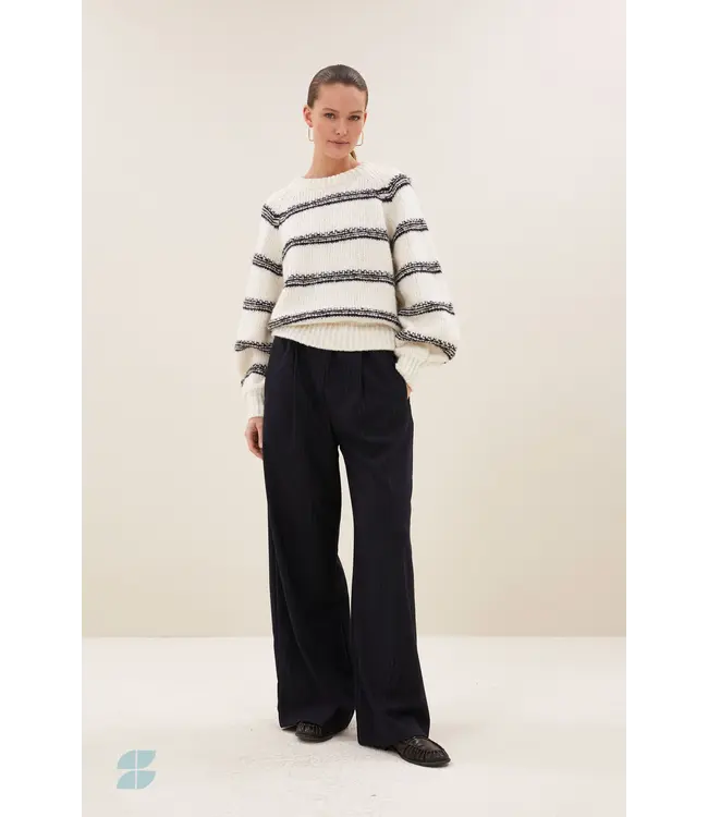 26415007/MarineStripe  lucia stripe pullover