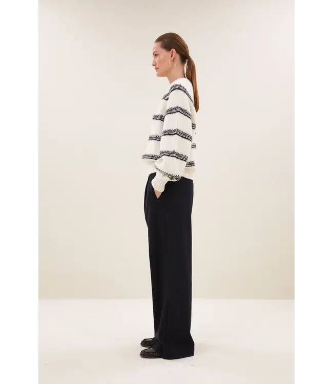 26415007/MarineStripe  lucia stripe pullover