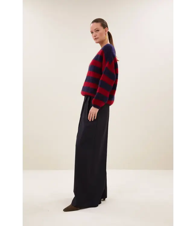 26415012/WineStripe  gigi stripe pullover