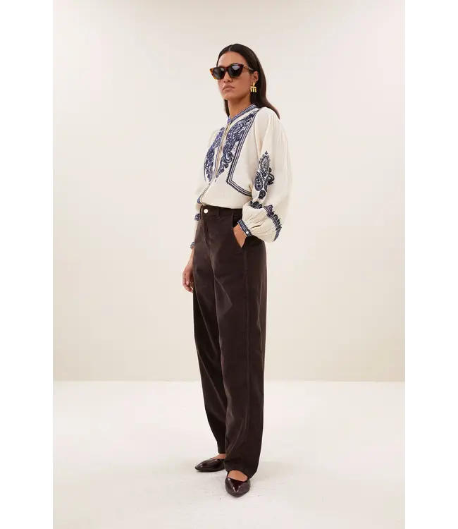 26418019/Espresso  barth corduroy pants