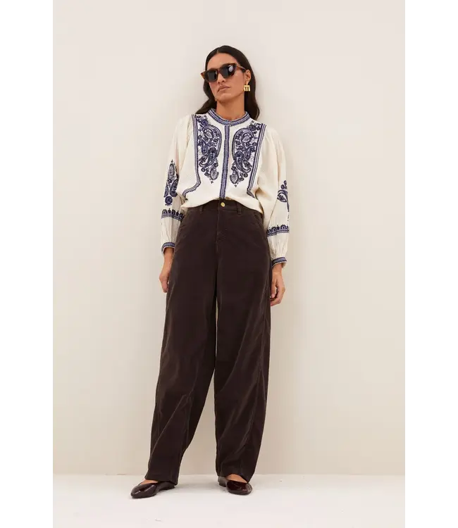 26418019/Espresso  barth corduroy pants