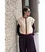 by-bar 26419003/Wine  gio sleeveless jacket