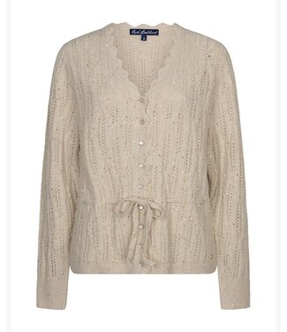 Red Button SRB5039/lightsand Cardigan ajour sparkle