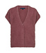 Red Button SRB5116/mauve Sleeveless fuzzy