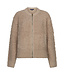 Red Button SRB5073/Latte Bomber knit boucle